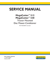 New Holland MegaCutter 512 Service Manual