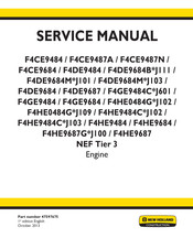 New Holland F4HE9684 Service Manual