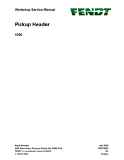FENDT 4300 Workshop Service Manual