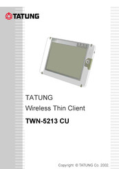 Tatung TWN-5213 CU Manual