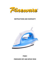 Pineware PSI091 Instructions And Warranty