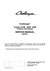 Challenger RoGator 635B Service Manual