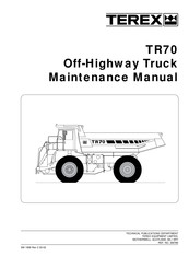 Terex TR70 Maintenance Manual