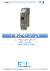 GMI D1053S Instruction Manual