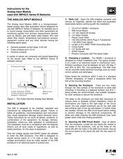 Eaton AIM Instructions