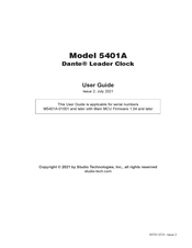 Studio Technologies 5401A User Manual
