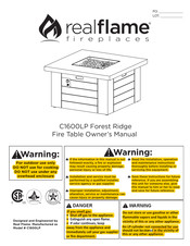 Realflame C1600LP Owner's Manual