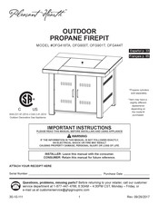 pleasant hearth OFG901T Manual