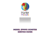 Hunter Products ZP9993 Service Manual