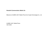Huawei U3311 User Manual