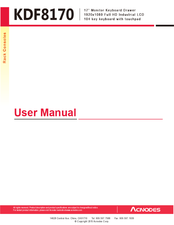 Acnodes KDF8170 User Manual