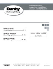 Danby DWC94L1B Owner's Manual