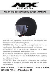 AFX FX-143 Owner's Manual