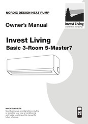 Invest Living Master 7 Owner's Manual