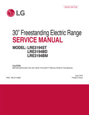 LG LRE3194ST Service Manual