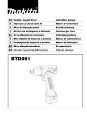 Makita BTD061 Instruction Manual