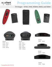 Socket DuraSled DS800 Series Programming Manual