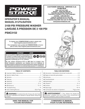 Power Stroke PS8C3152 Operator's Manual