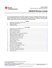 Texas Instruments TMP007EVM User Manual