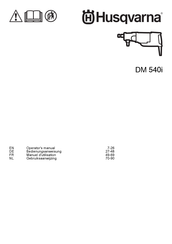 Husqvarna DM 540i Operator's Manual