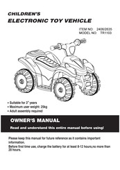 Hunter Products 2406 Owner's Manual