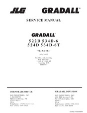 JLG GRADALL 534D-6 Owner's/Operator's Manual