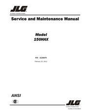 Oshkosh Corporation JLG 150HAX Service And Maintenance Manual