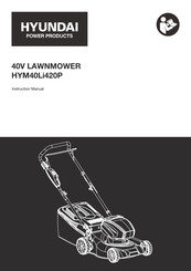 Hyundai power products HYM40Li420P Instruction Manual