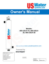 US Water Systems 400-USUV-10 Owner's Manual