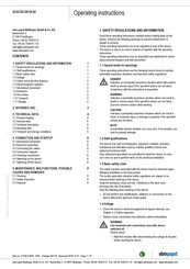 Ebm-Papst G1G133-DE19-02 Operating Instructions Manual