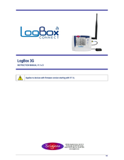 scigiene LogBox 3G Instruction Manual