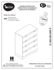 South Shore 034 Assembly Instructions Manual