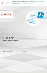 Bosch POP6B 1 Series Instruction Manual