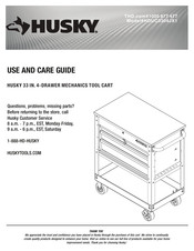 Husky HOUC3304JX1 Use And Care Manual