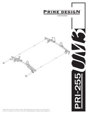 Safe Fleet PRIME DESIGN PRI-255 Quick Start Manual