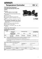 Omron E5 J Series Manual