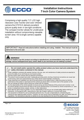 Ecco K7010-K Installation Instructions Manual