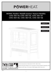 Twin-Star International POWERHEAT CFIU-5017-05 Manual