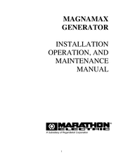 Marathon Electric MAGNAMAX Installation, Operation And Maintenance Manual