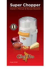 Chef Pro CPC611 Owner's Manual And Recipe Book