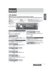 Panasonic SiriusXM CQ-RXBT490U Quick Start Manual