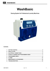 Podab WASHBASIC Getting Started