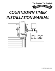 Overhead door COUNTDOWN TIMER Installation Manual
