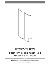 Aerofit Front Shroud-01 Owner's Manual