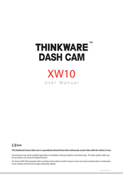 Thinkware XW10 User Manual