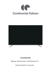 CONTINENTAL EDISON CELED58S0419B2 User Manual