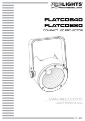 ProLights FLATCOB80 User Manual