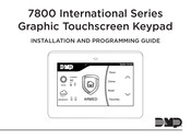 DMP Electronics 7800 International Series Installation And Programming Manual
