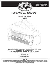 HAMPTON BAY Blaise CFI031ARU Use And Care Manual