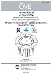 OVE G3R514S Owner's Manual
